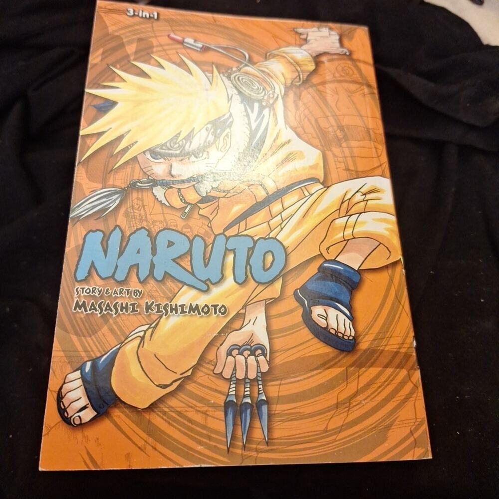 Naruto (3 In 1 Edition) Volume 2 (Includes vol 4, 5 & 6) (USED)